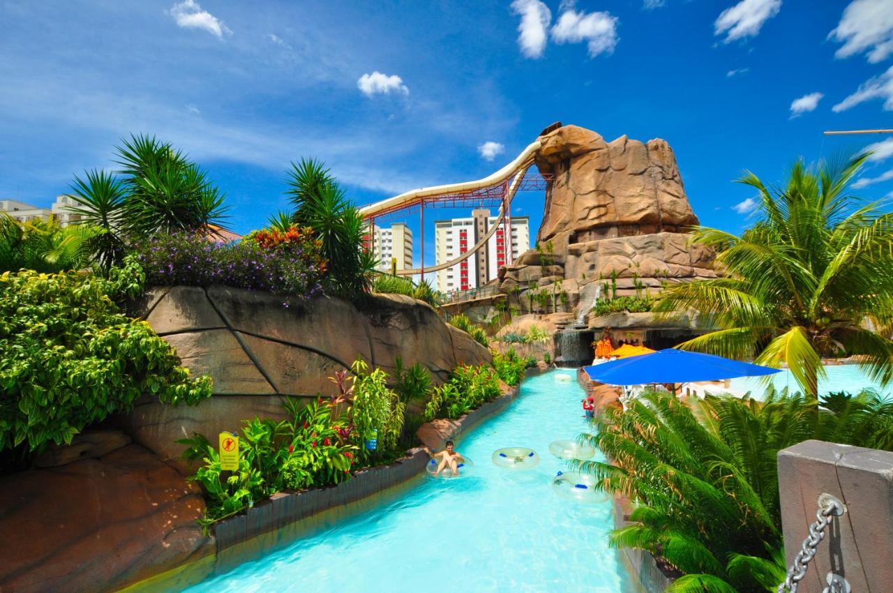 Spazzio Diroma Com Acesso Ao Acqua Park, Splash E Slide Caldas Novas Eksteriør bilde
