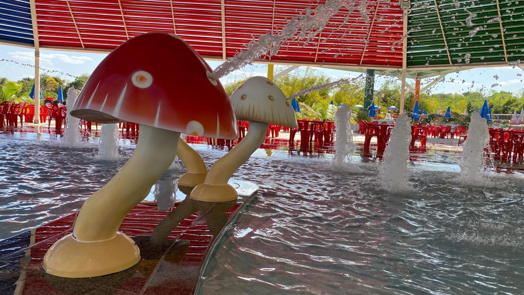 Spazzio Diroma Com Acesso Ao Acqua Park, Splash E Slide Caldas Novas Eksteriør bilde