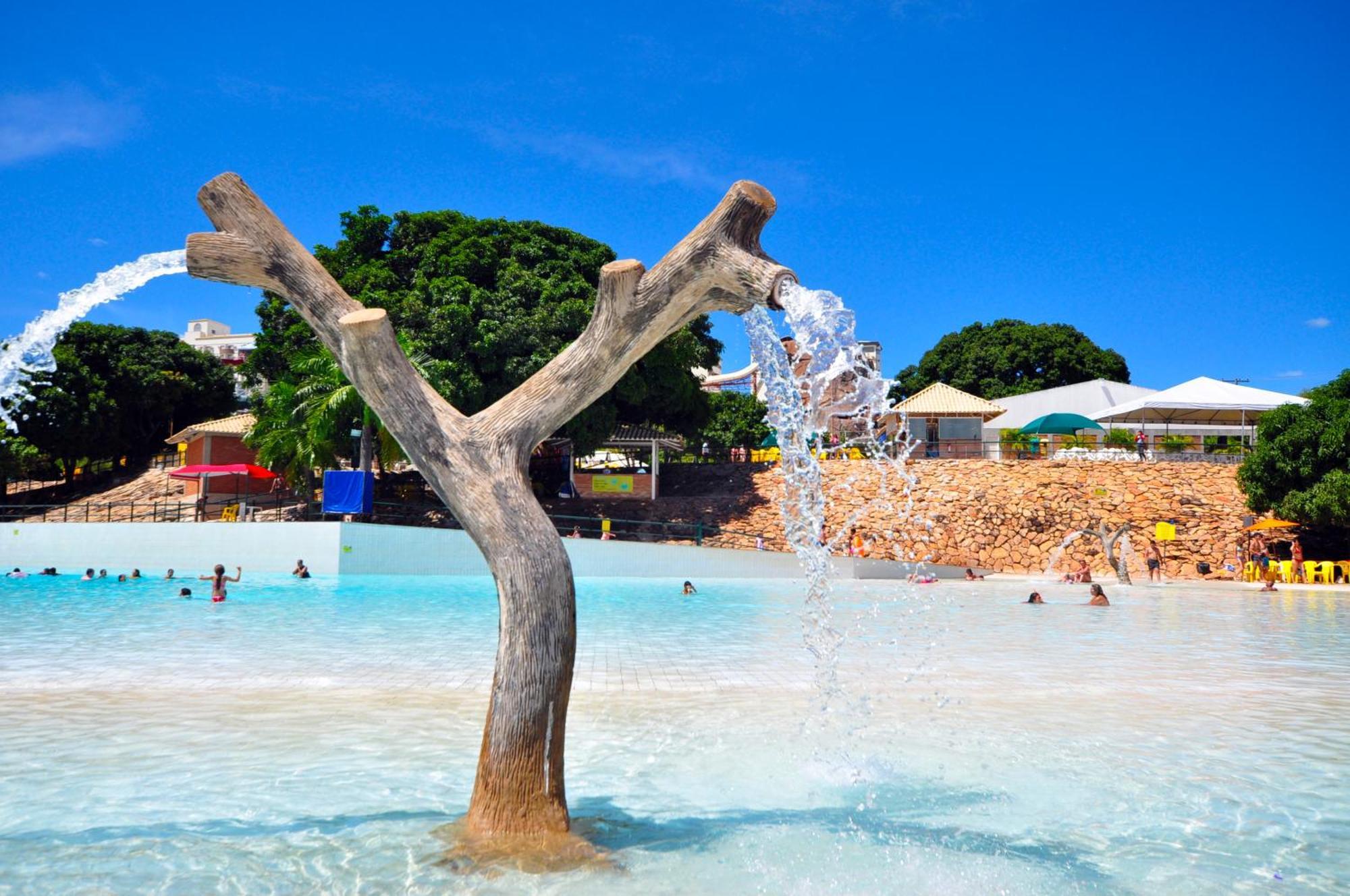 Spazzio Diroma Com Acesso Ao Acqua Park, Splash E Slide Caldas Novas Eksteriør bilde